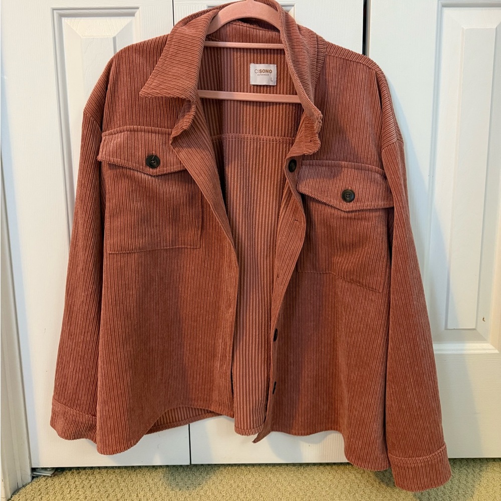 Pink Corduroy Jacket